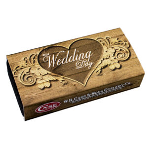 OUR WEDDING DAY SLEEVE AND VELVET GIFT BOX SET