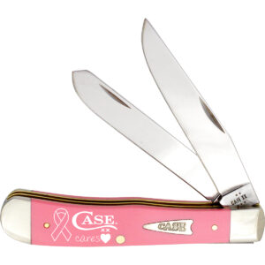 Case Cares Ribbon Pink Synthetic Trapper
