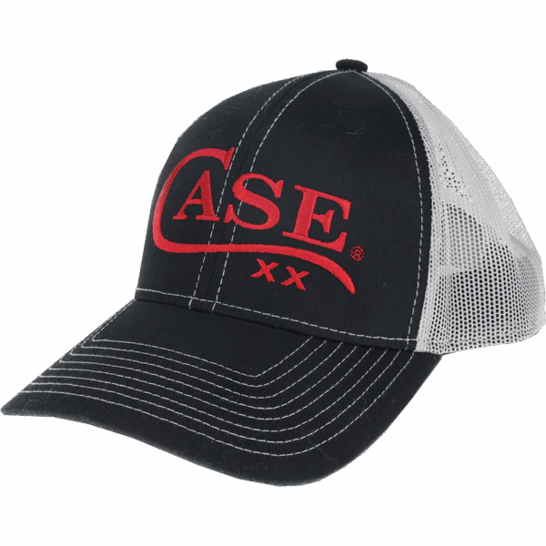 Case Logo Hat Black Light Gray