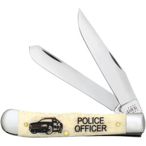 Police Officer Natural Bone Trapper