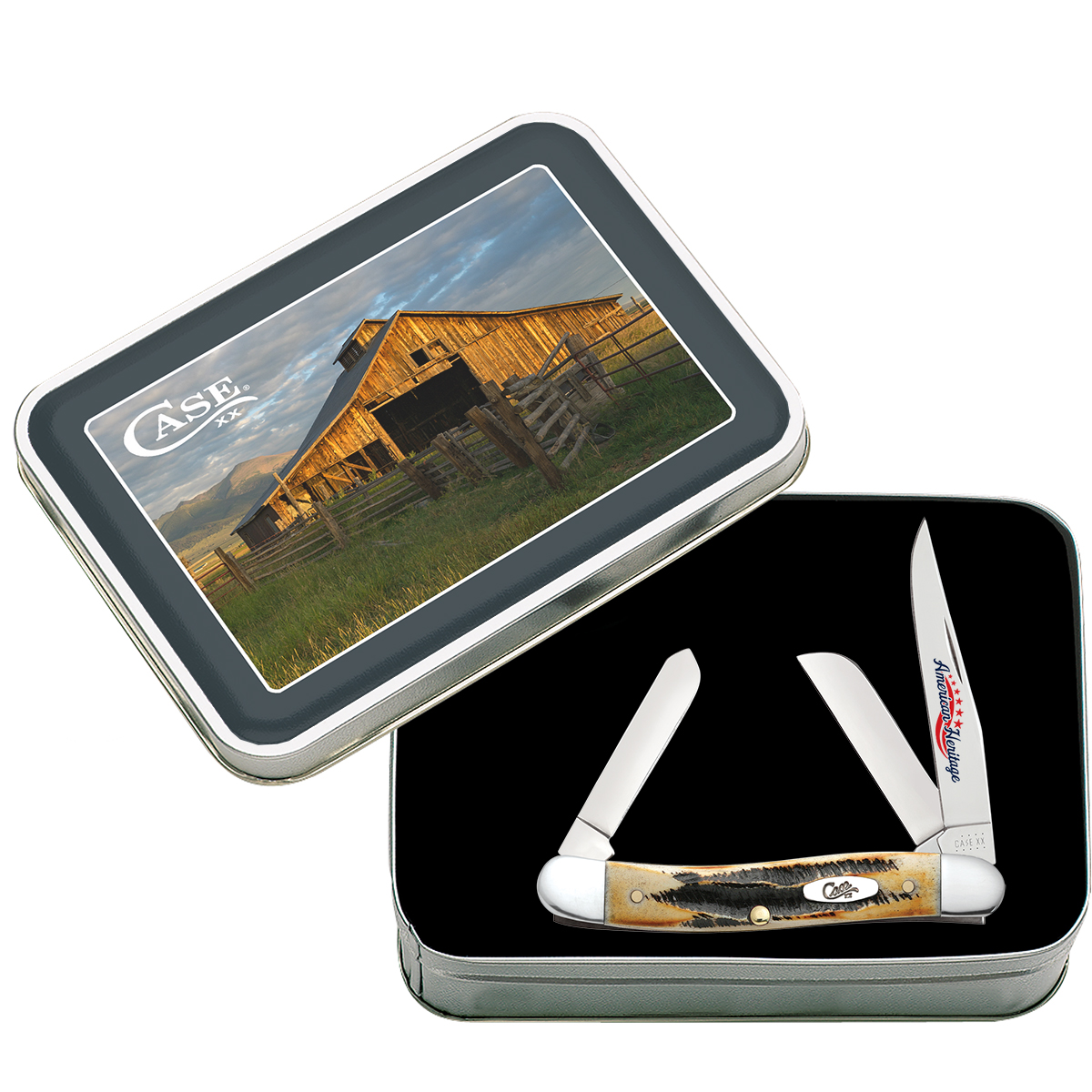 American Heritage 6.5 BoneStag® Medium Stockman Barn Series Gift Set