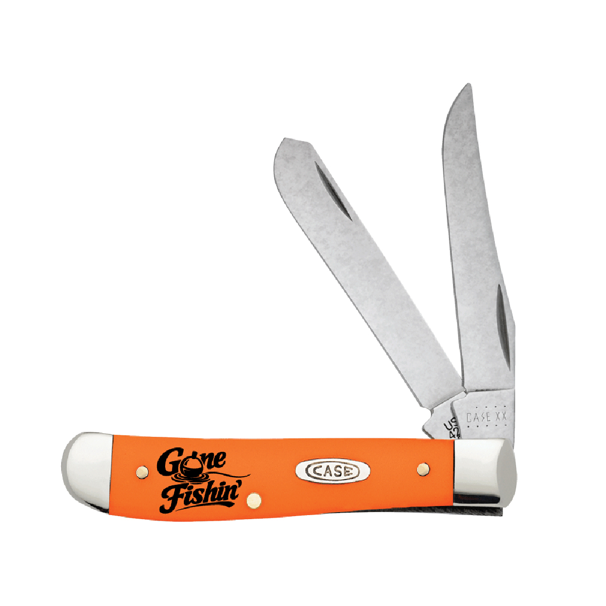 Gone Fishin' Orange Synthetic Mini Trapper