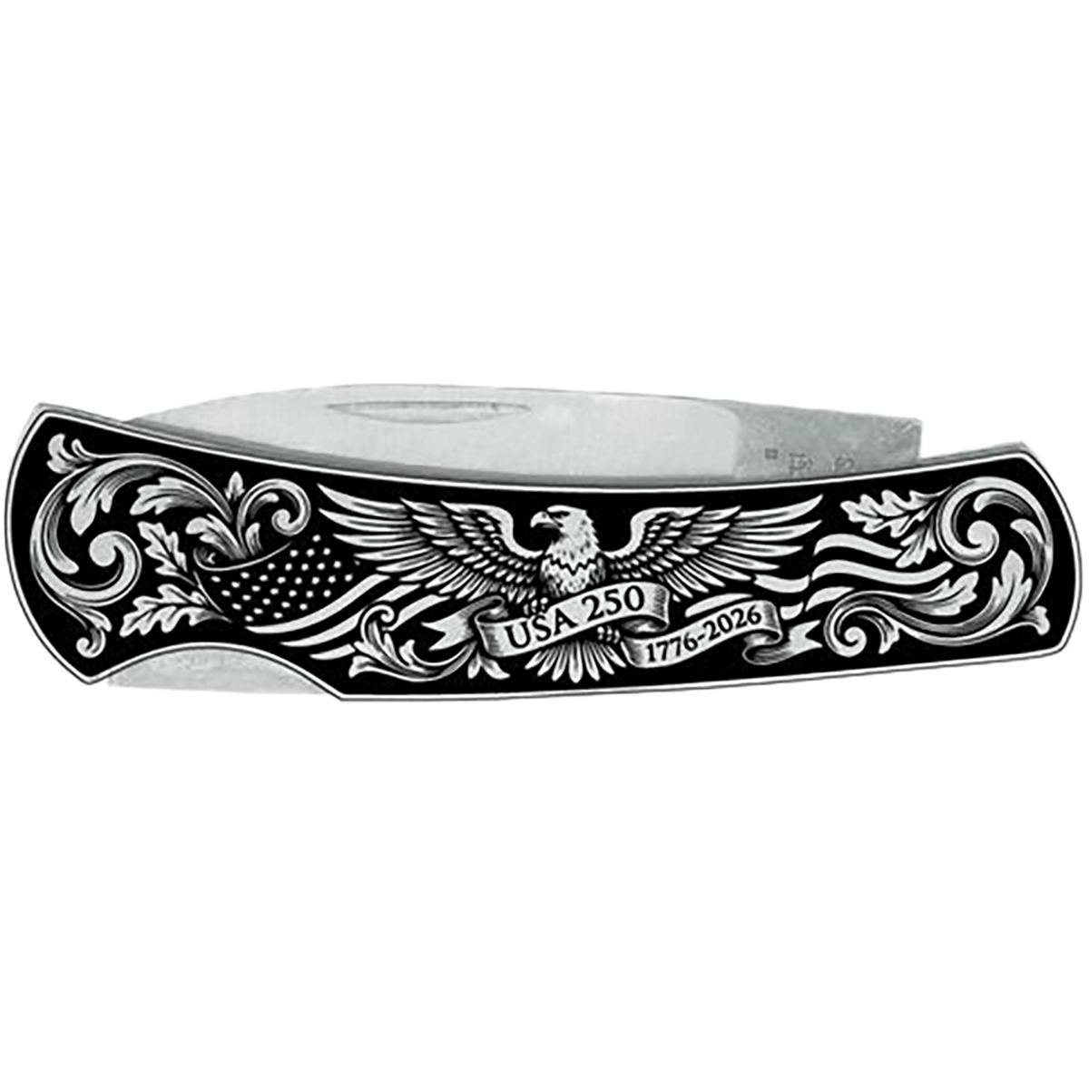 USA 250 Decorated Executive Lockback
