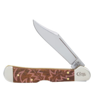 Pink Boot Stitch Smooth Antique Bone Mini CopperLock®